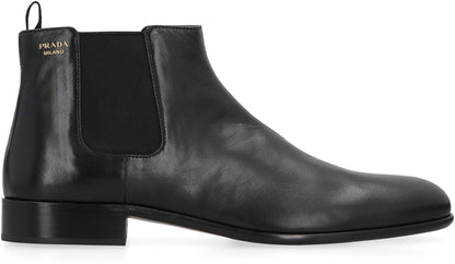 Leather boots SHOES