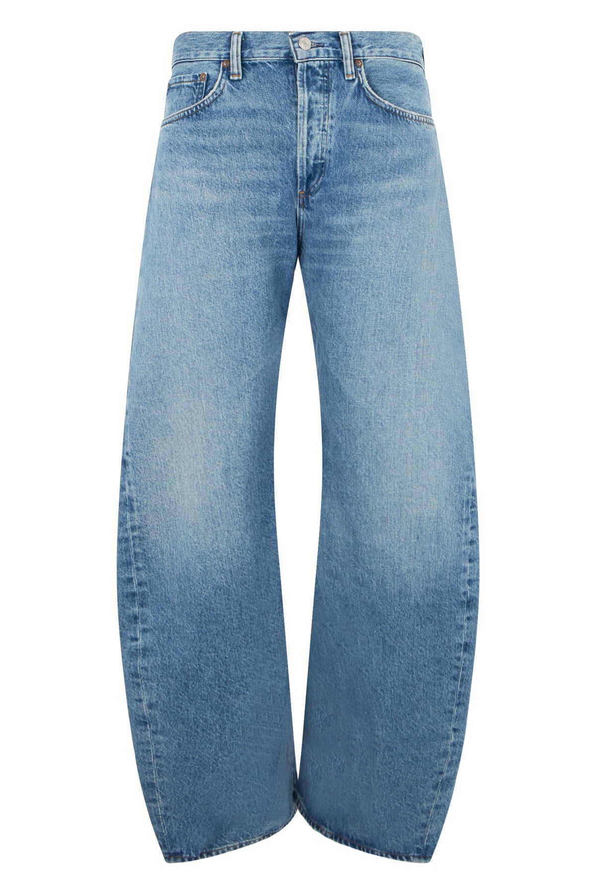Baggy jeans in cotton denim BAGS