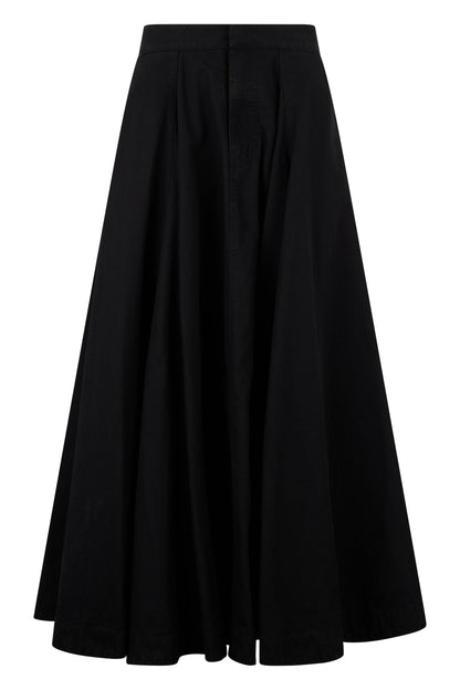 Godet Denim Skirt RTW