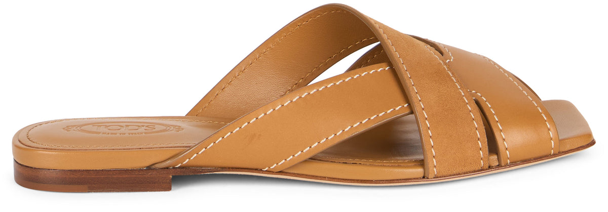 Smooth leather sandal SHOES