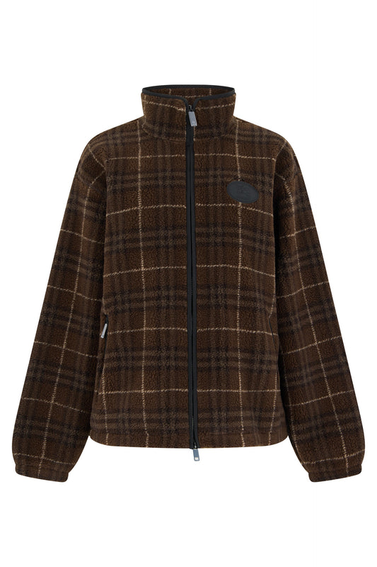 Fleece jacket made of wool and cashmere blend RTW