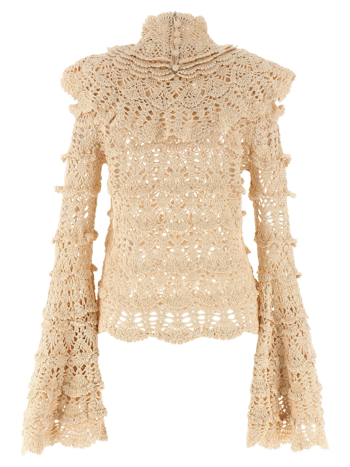 'Hypnotic Hand Crochet' sweater Sweater, cardigans