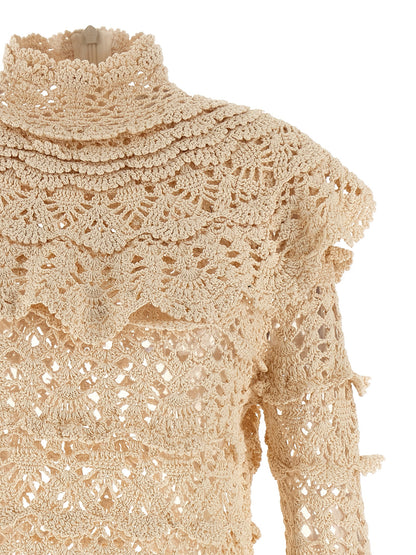 'Hypnotic Hand Crochet' sweater Sweater, cardigans
