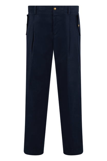 Pants with a straight cut RTW