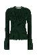 Zimmermann Bell sleeve rib sweater
