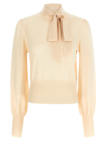 'Pussybow' sweater Sweater, cardigans