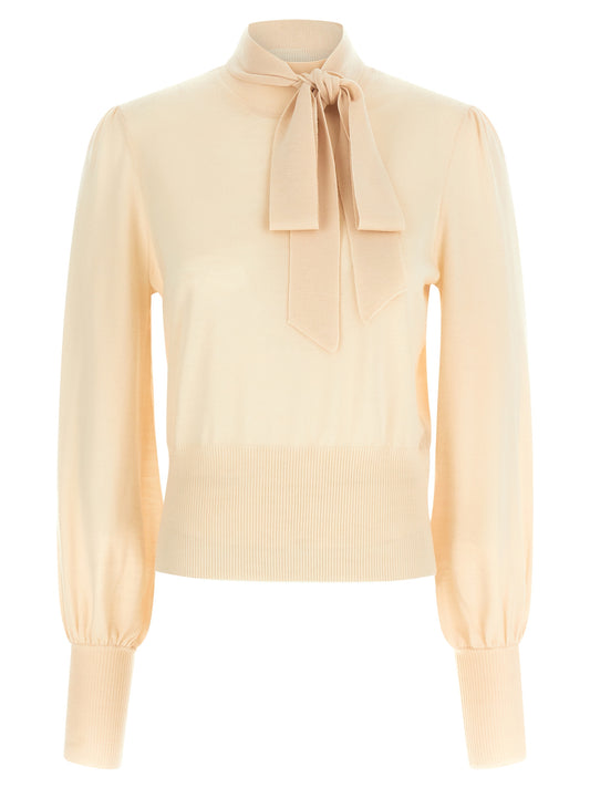 'Pussybow' sweater Sweater, cardigans