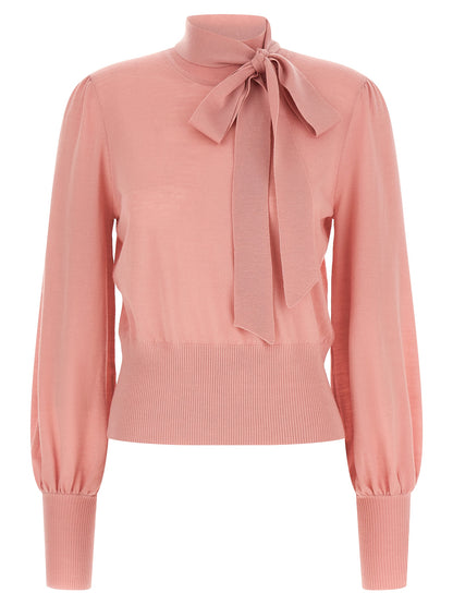 'Pussybow' sweater Sweater, cardigans