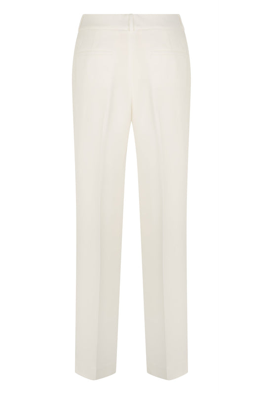 Straight cotton elastic pants RTW