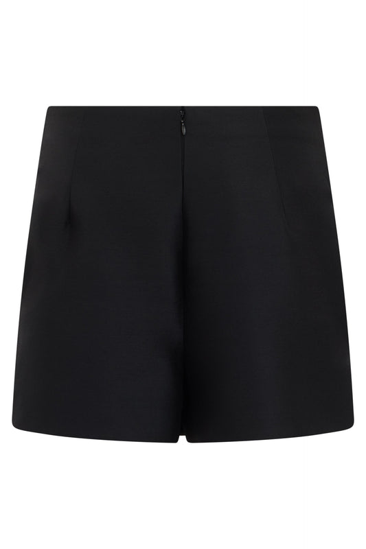 Short pants skirt in wool and silk blend RTW