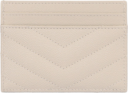 Card holder Cassandre Matelassé in leather RTW