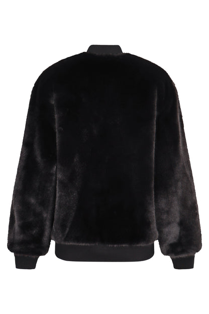 Bomber jacket in eco-fur RTW