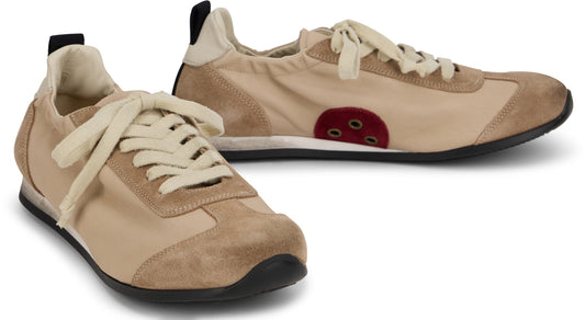 Leather baseball sneakers SHOES