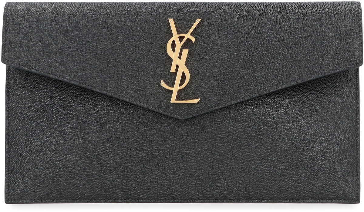 Uptown leather clutch BAGS