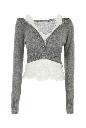 Ermanno Scervino Cardigan con pizzo