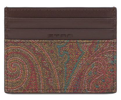 Card holder with paisley pattern RTW