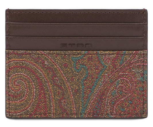 Card holder with paisley pattern RTW