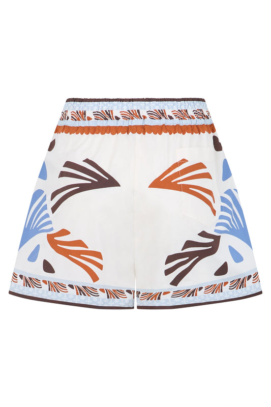 Cotton short pants with print RTW
