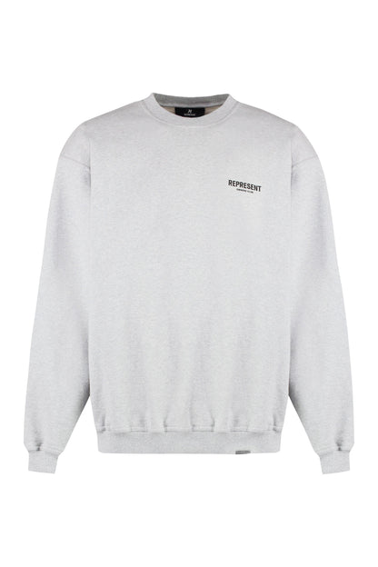 Cotton crew-neck sweatshirt RTW