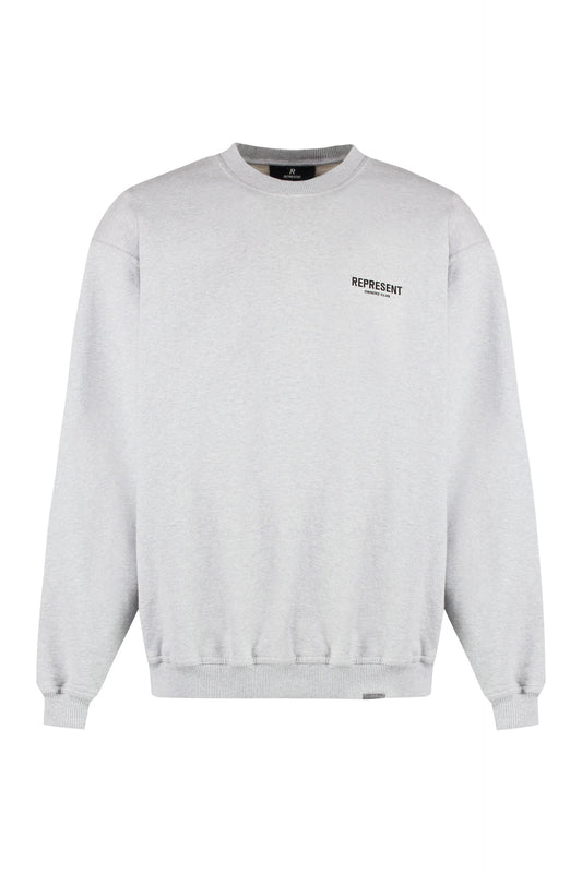 Cotton crew-neck sweatshirt RTW