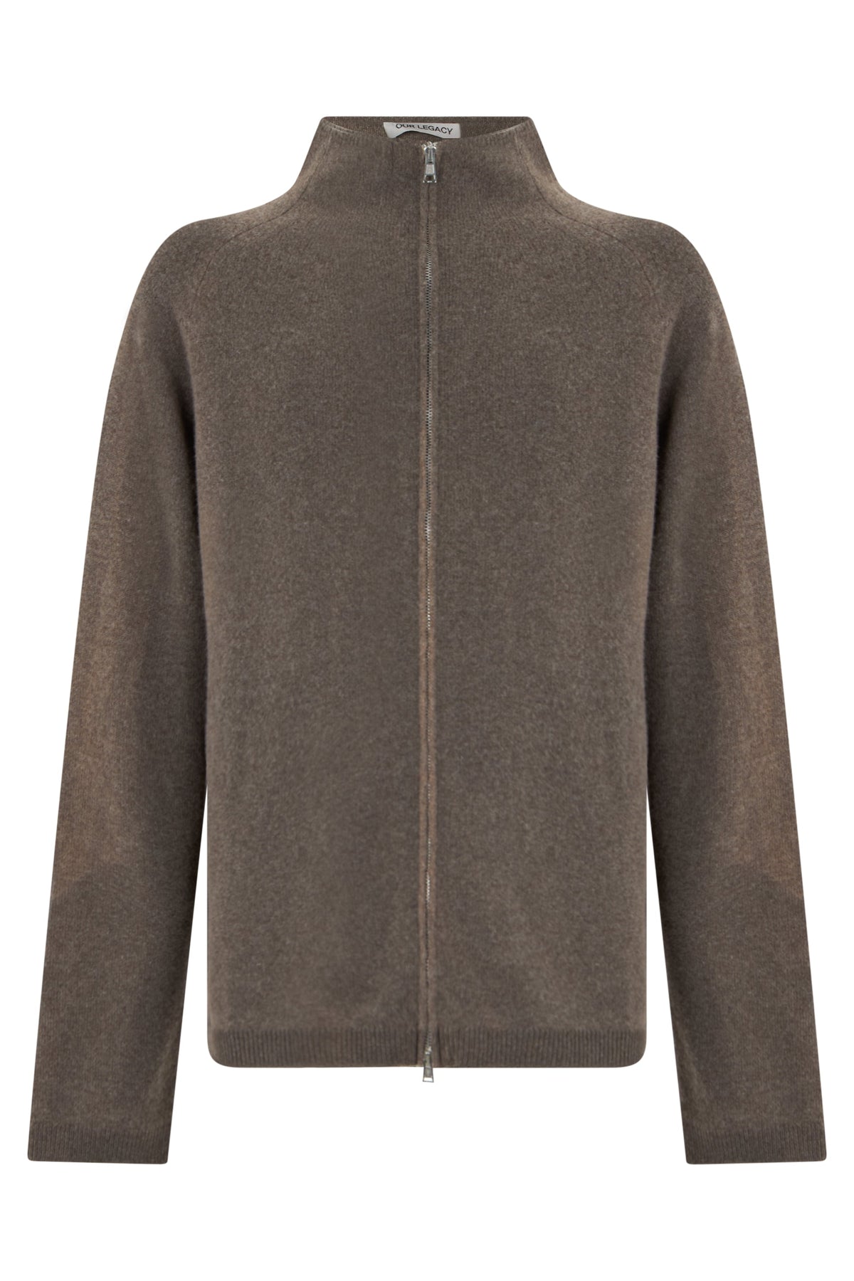 Wool cardigan with zip RTW