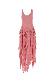 Blumarine 4a442a georg dress w/ruffle