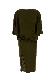 Blumarine 4a454a shiny jersey dress