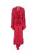 Blumarine 4a489a shiny jersey dress