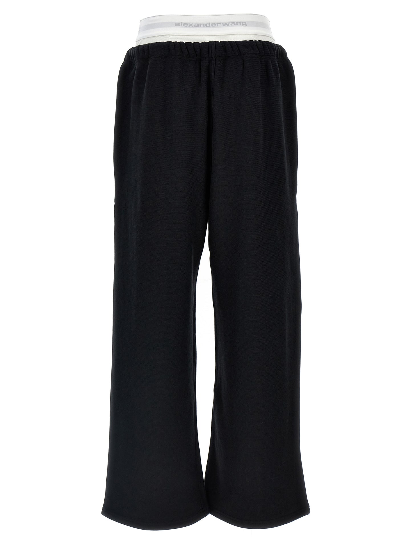 'Wide Leg W/ Logo Elastic Exposed Brief' joggers Pants