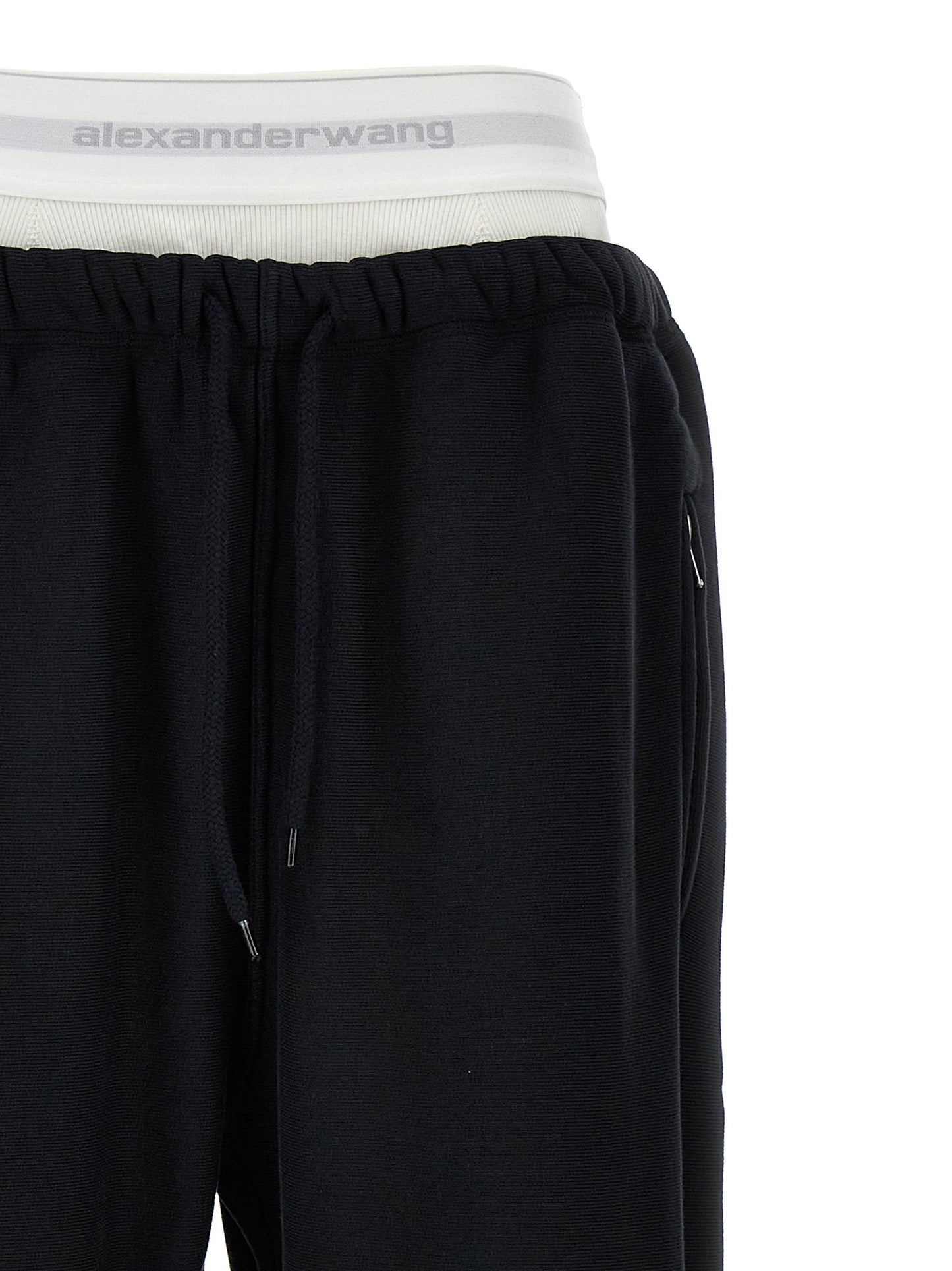 'Wide Leg W/ Logo Elastic Exposed Brief' joggers Pants