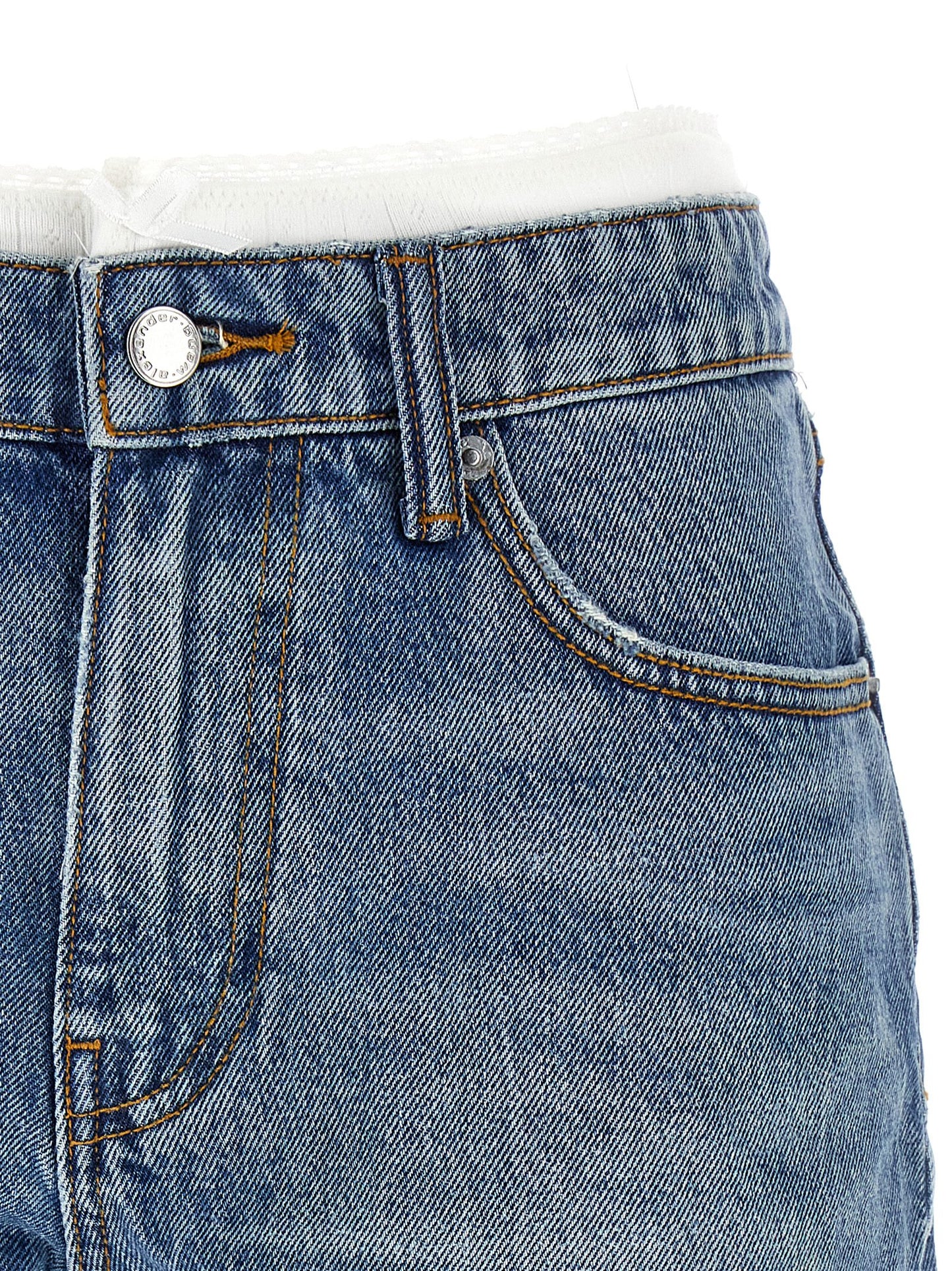 Denim shorts Bermuda, short