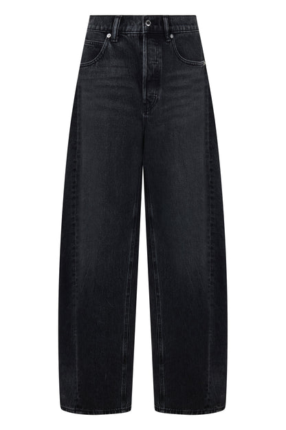 Alexander Wang Blow up jean w/ crystal hotfix at back pockets