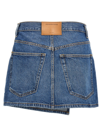 'Deconstructed Wrapped' skirt Skirts