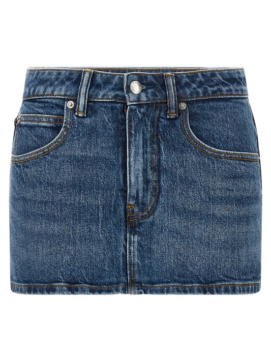 Denim skort Bermuda, short
