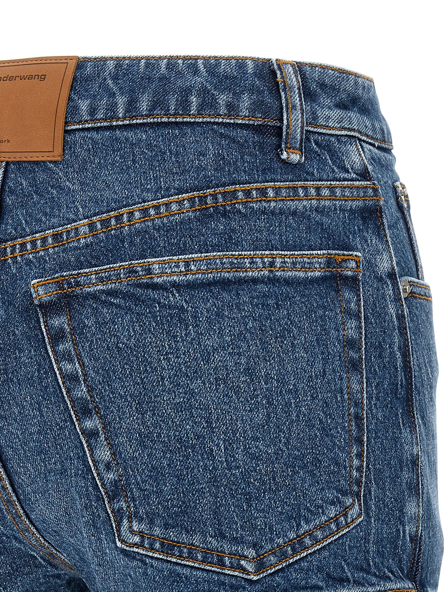 Denim skort Bermuda, short