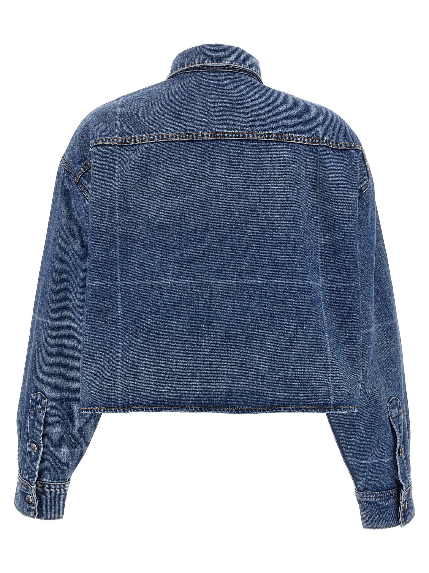 Cropped denim shirt Shirt, blouse
