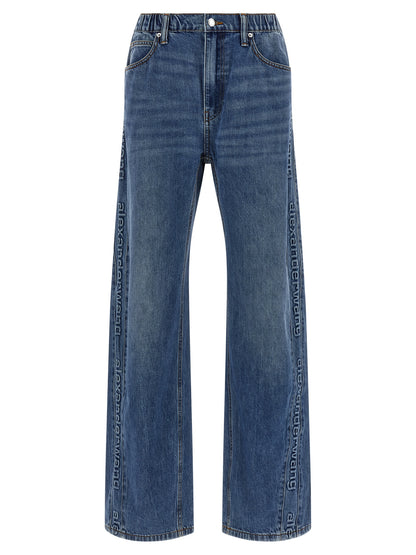 Embossed logo jeans Jeans