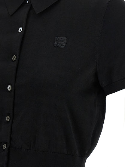 Logo patch polo shirt  Polo