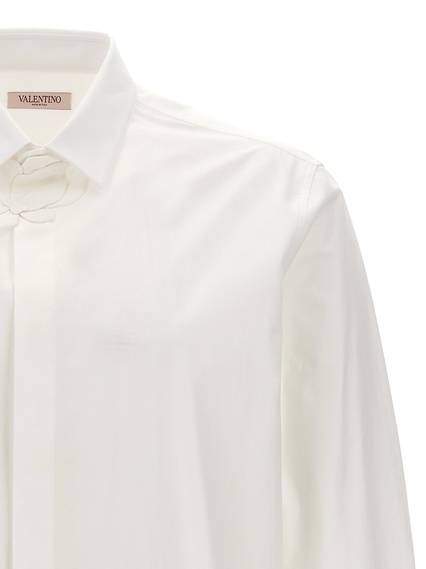 Valentino shirt with flower patch Shirt, blouse