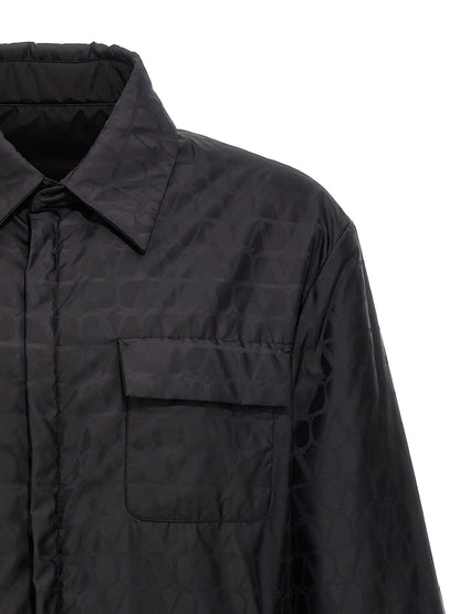 Valentino 'Toile Iconographe' reversible jacket Piumini, Parka, Giacche casual