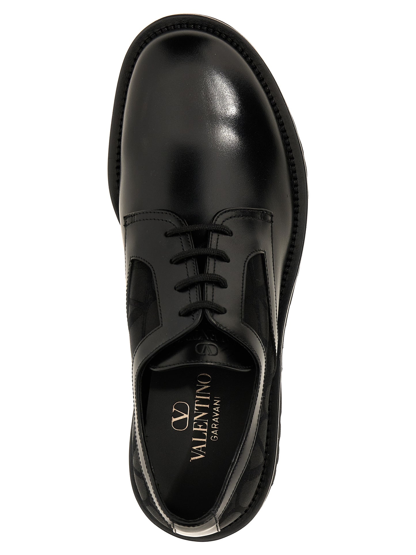 Valentino Garavani 'Toile Iconographe' derby Lace up shoes