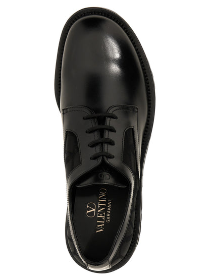 Valentino Garavani 'Toile Iconographe' derby Lace up shoes