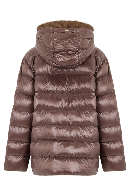 Puffer jacket with hood RTW