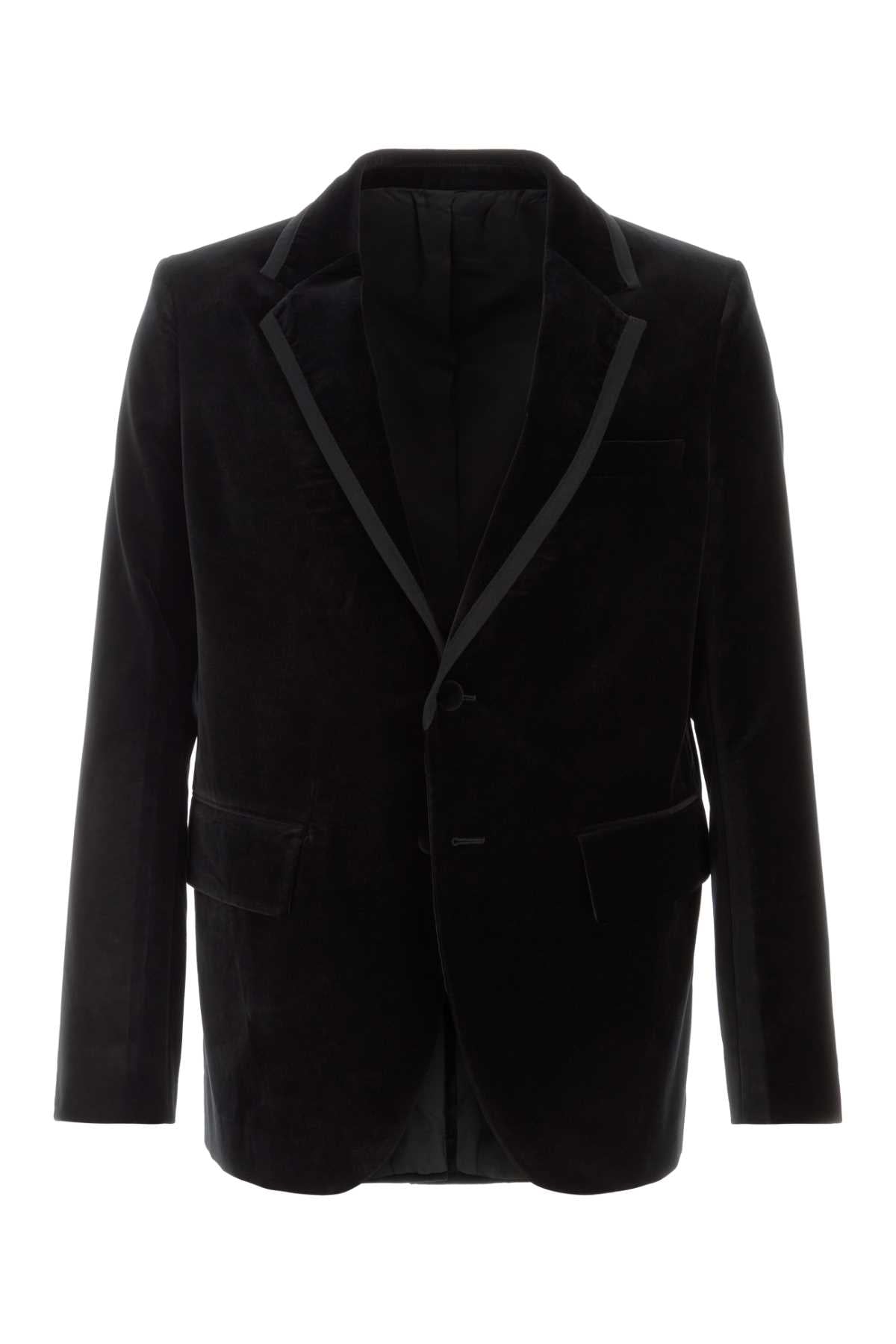 JACKET SB COTTON VELVET BLAZERS AND VESTS