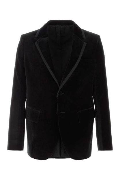 JACKET SB COTTON VELVET BLAZERS AND VESTS