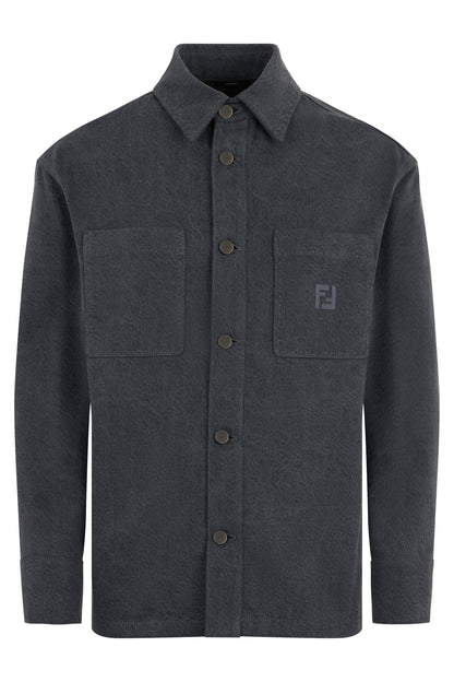 Denim shirt with embroidery RTW