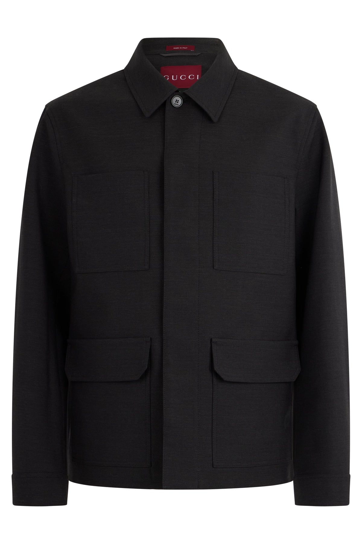 Wool jacket with buttons RTW