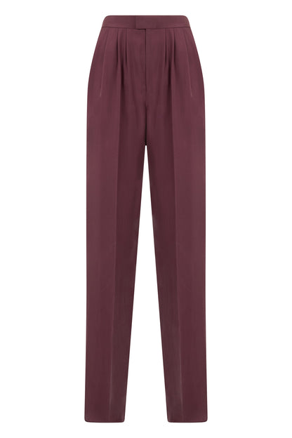 Tailored silk pants RTW