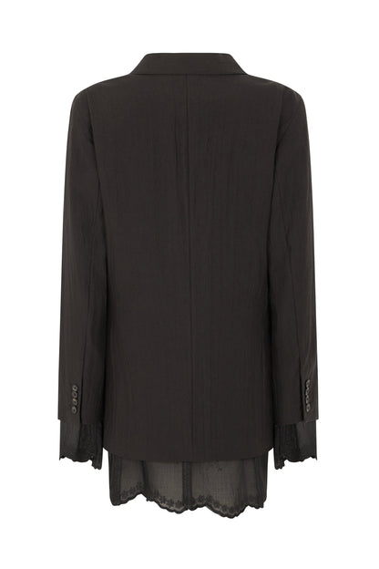 Reversible linen jacket RTW
