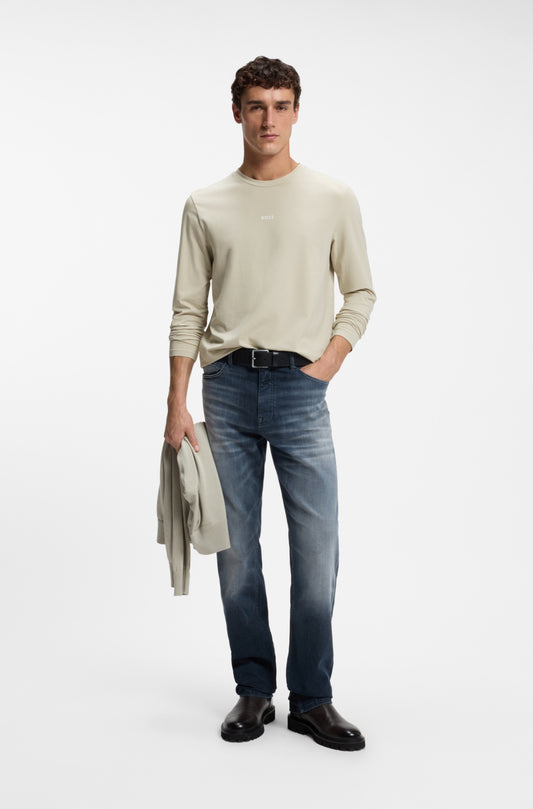 Long sleeve shirt in cotton jersey RTW
